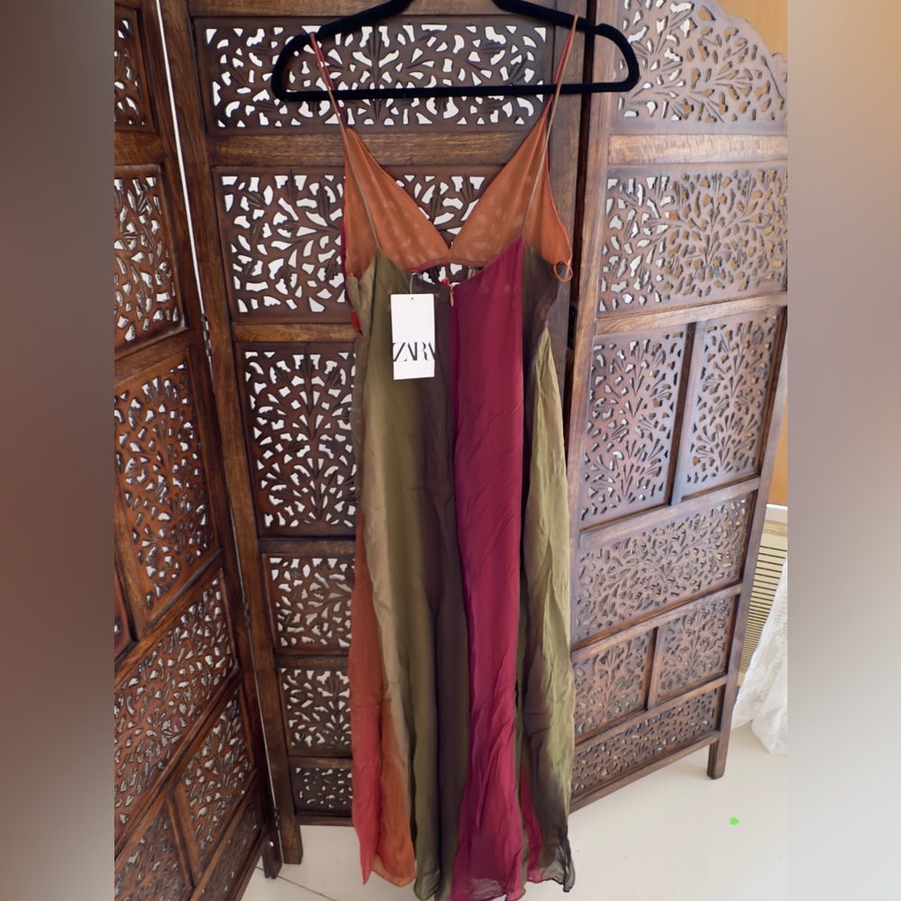 Zara limited edition Beaded Maxi Dress - Picture 10 of 10